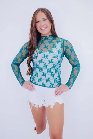 Lolita Lace Sheer Top - 2 Colors