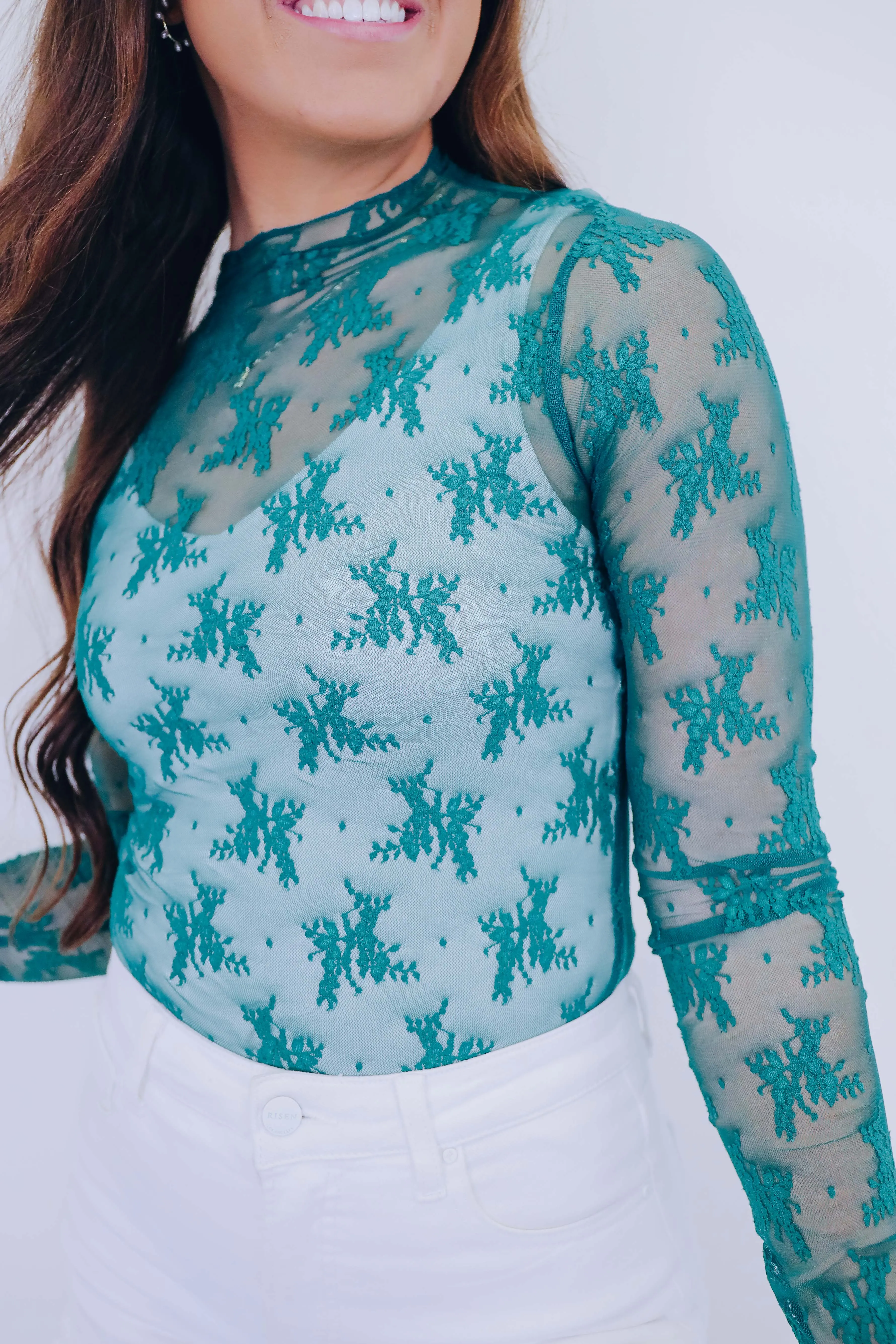 Lolita Lace Sheer Top - 2 Colors