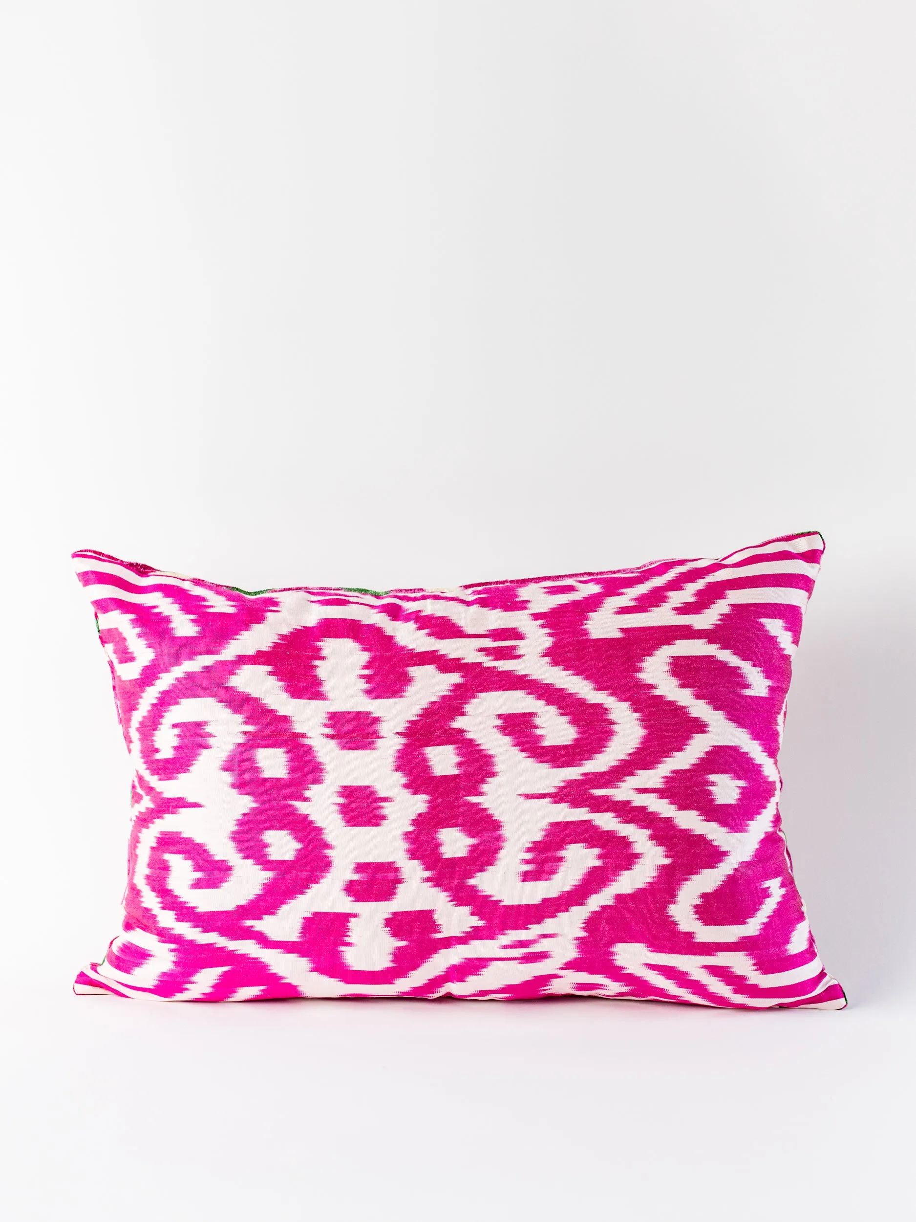 Luxe Magenta Eye Lumbar Pillow Cover