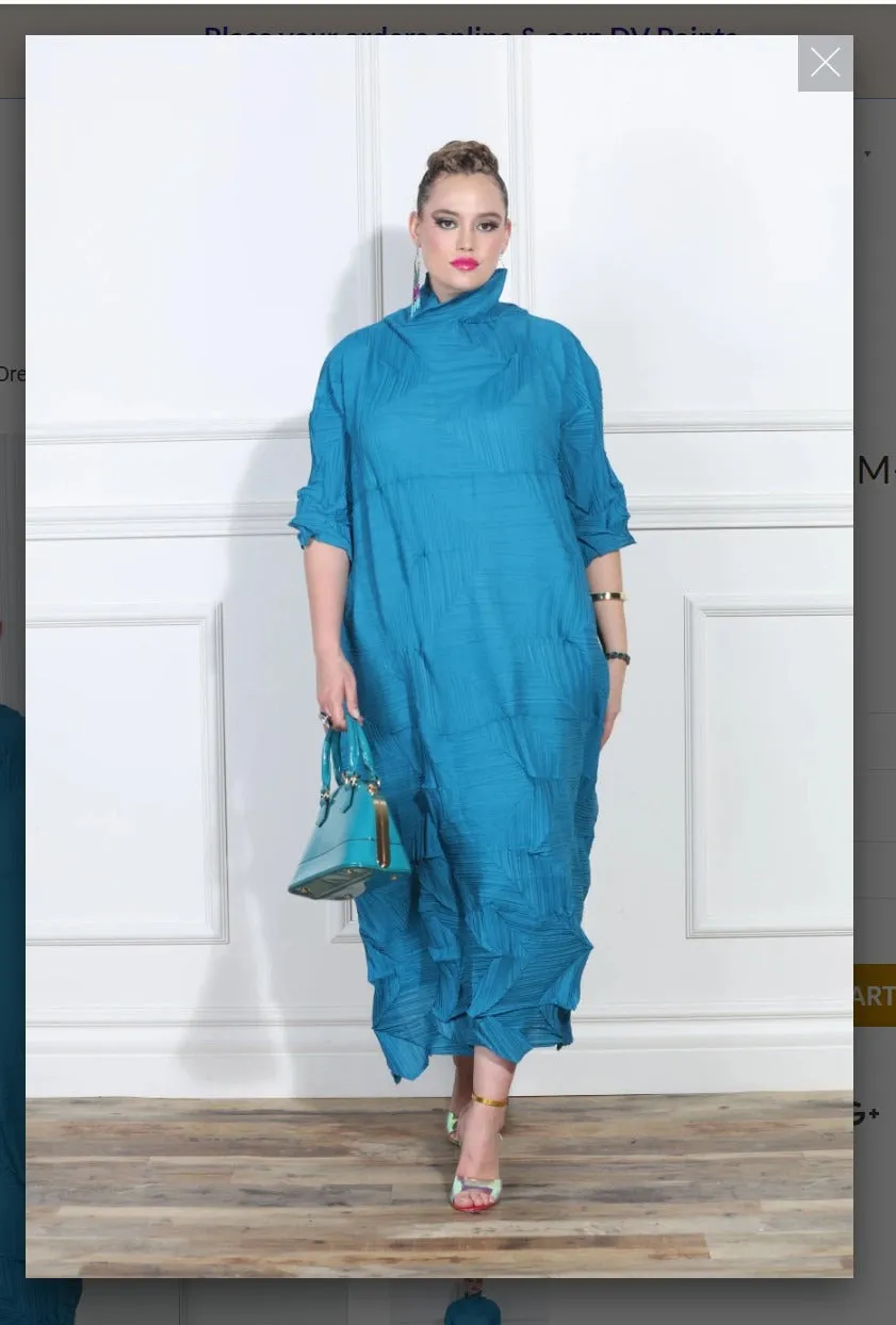 Luxe Moda LM-426  1PC Long Dress That Fit All Sizes