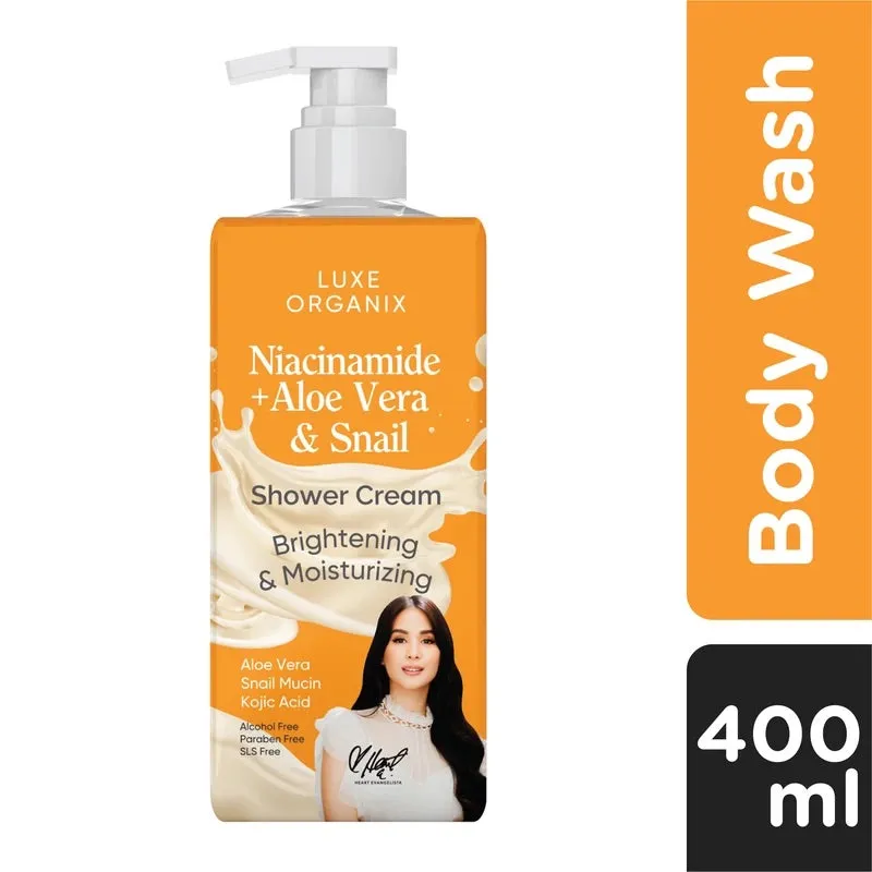 Luxe Organix Velvet Body Wash 400ml