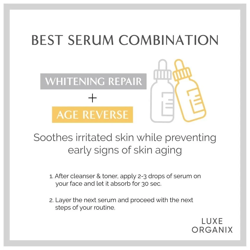 Luxe Organix Whitening Repair Serum 10% 30ml