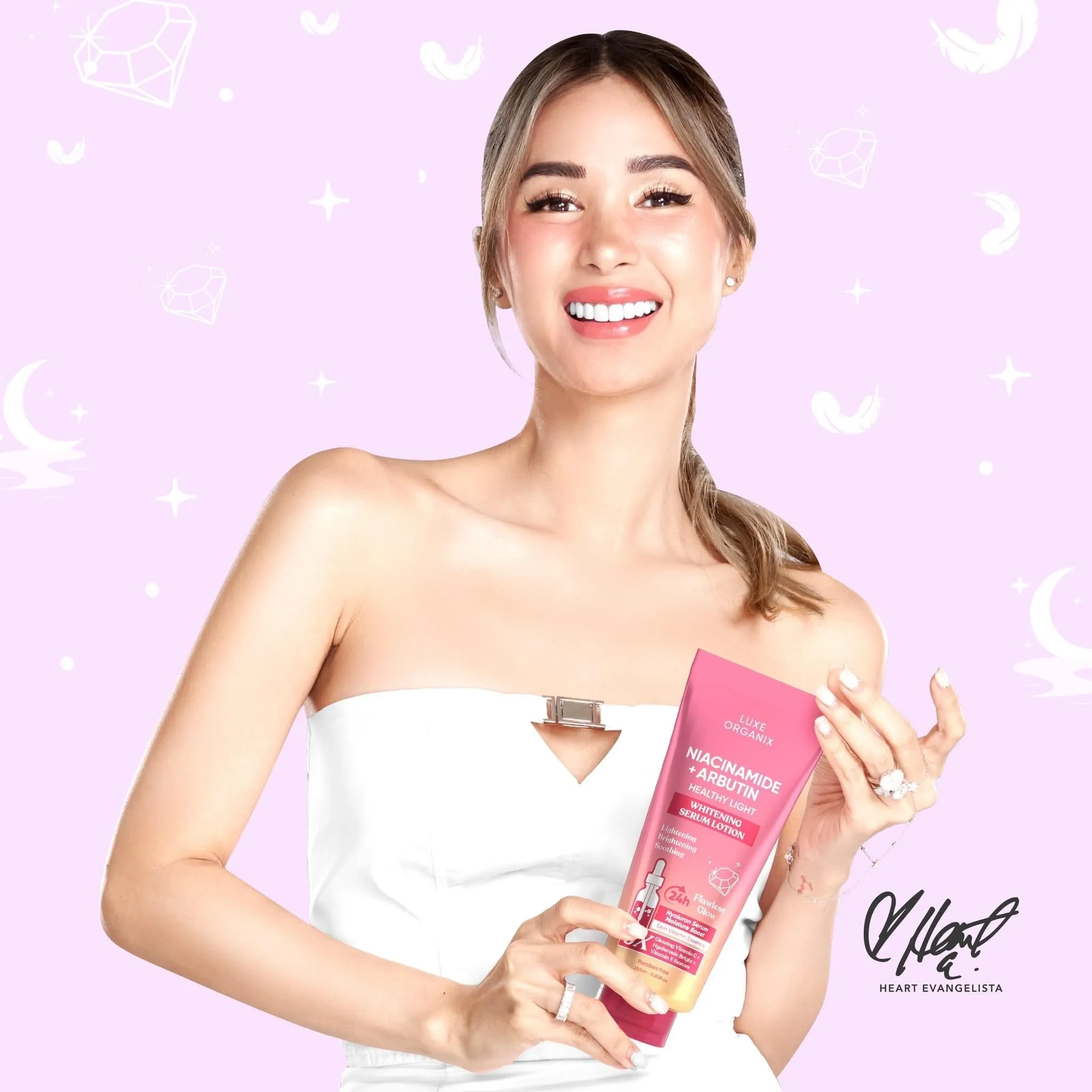 Luxe Organix Whitening Serum Lotion 350ml