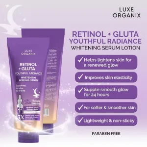 Luxe Organix Whitening Serum Lotion 350ml