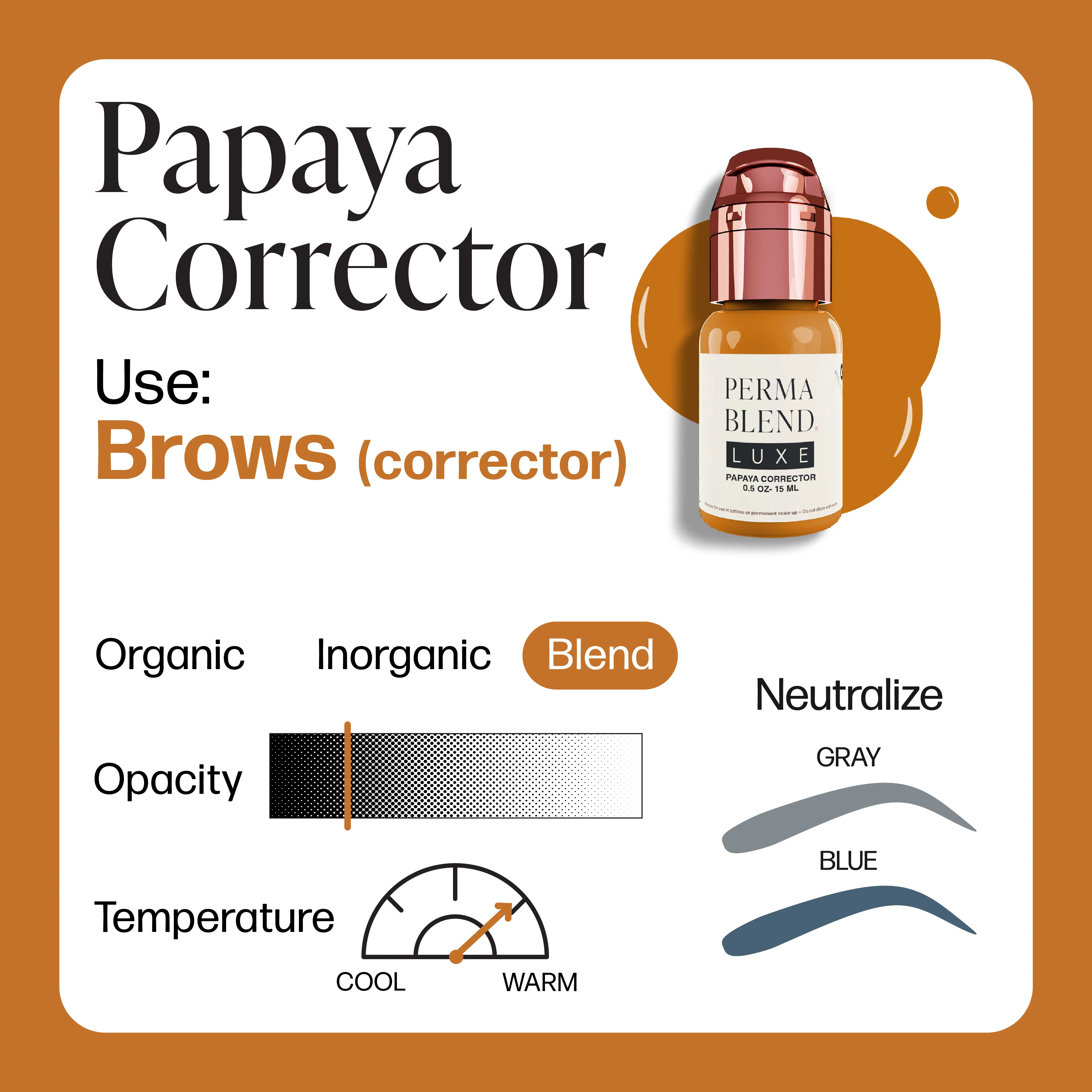 LUXE Papaya Corrector