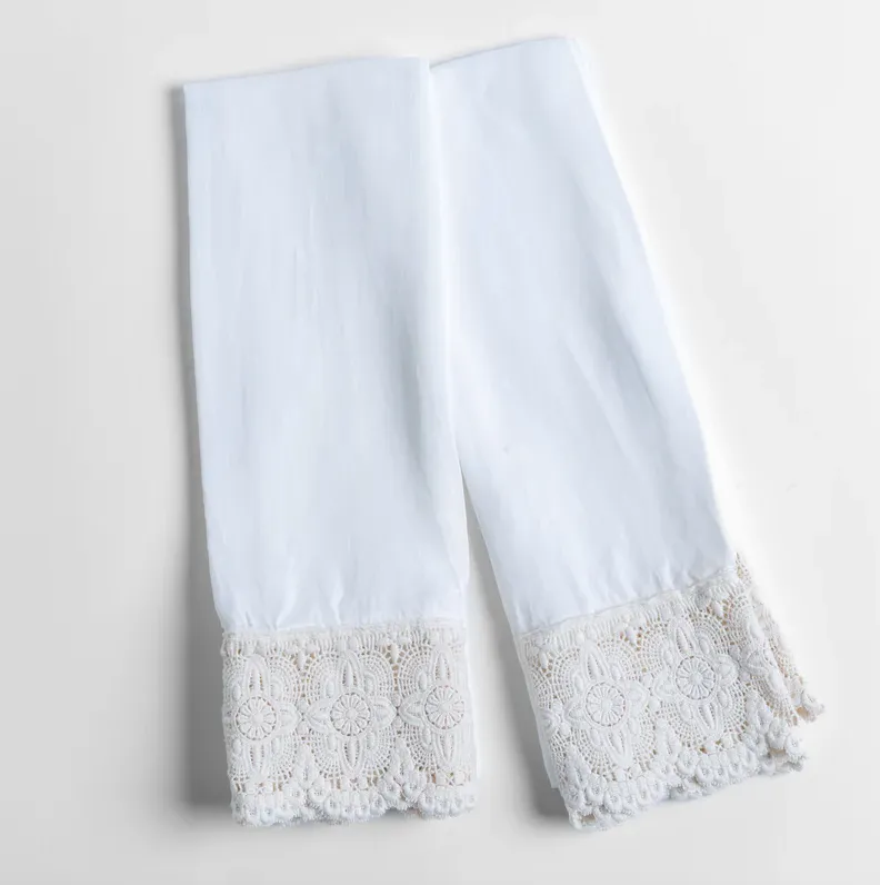 Madera Luxe Pillowcase with Donella Lace (Single)