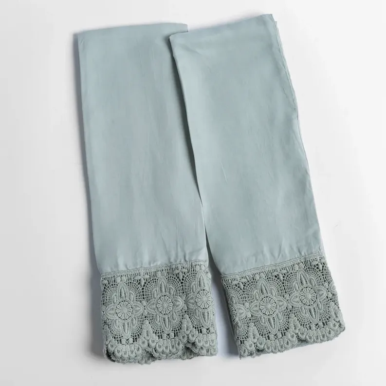 Madera Luxe Pillowcase with Donella Lace (Single)