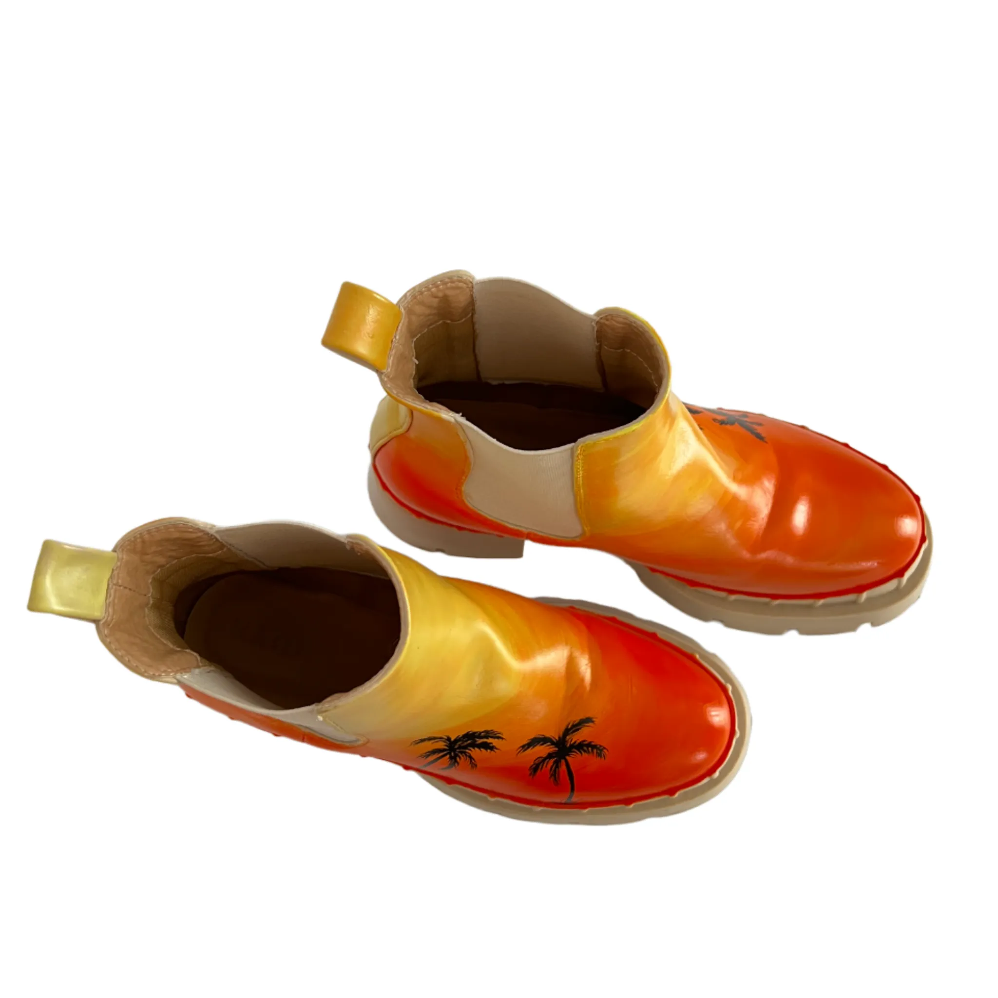 Malibu - Hand-Painted Boots