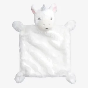 MANTA DE SEGURIDAD PARA BEBÉ PLANA COLOR DE UNICORNIO, COLOR ROSA