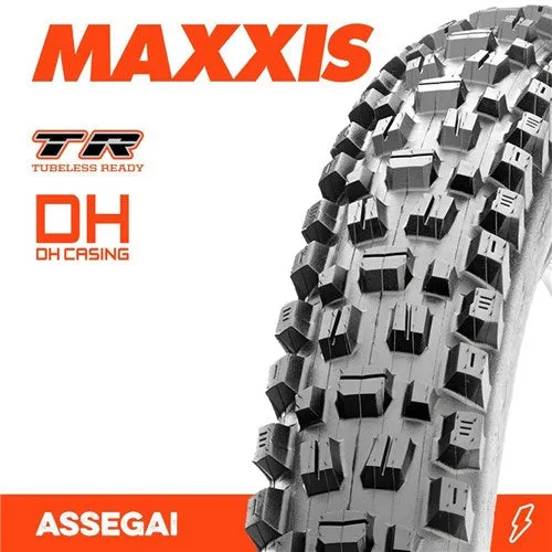 Maxxis Assegai 29 X 2.5 Wt Tr Wire Bead Tyre