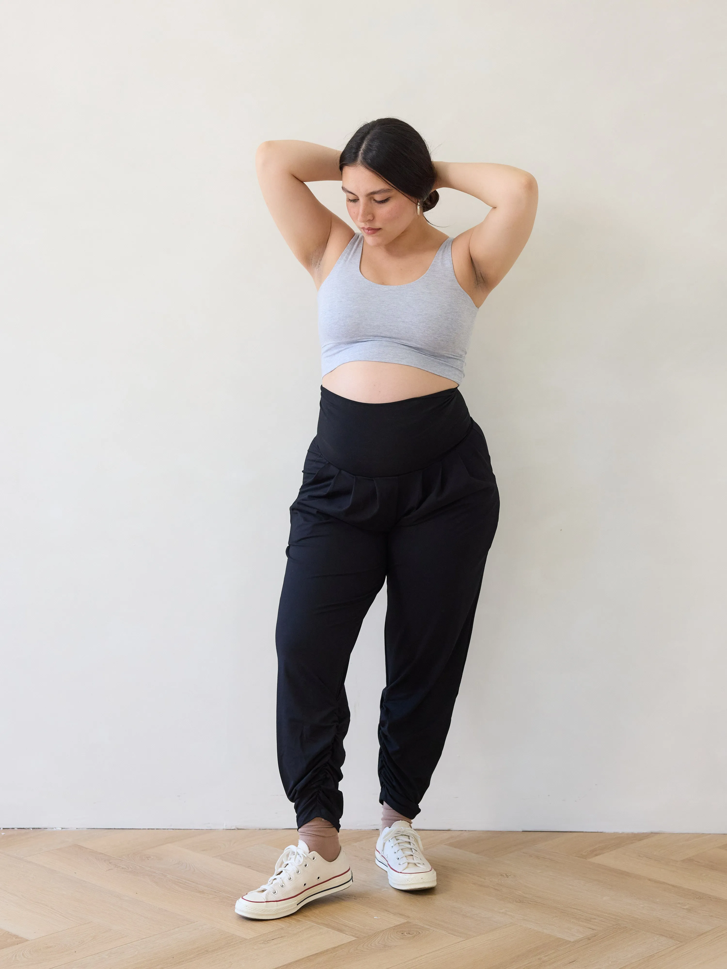 MELANGE GREY THOMPSON BRA
