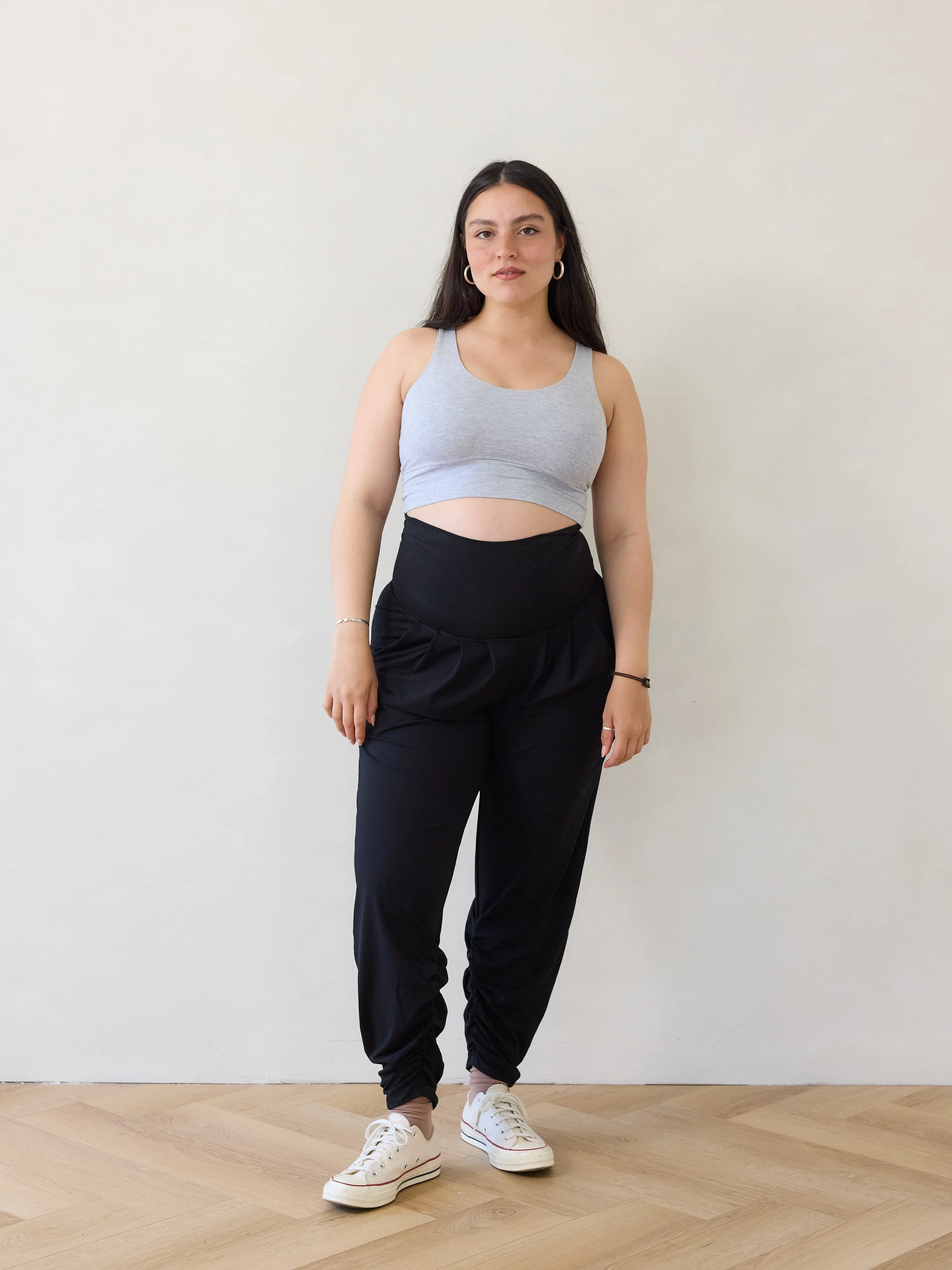 MELANGE GREY THOMPSON BRA