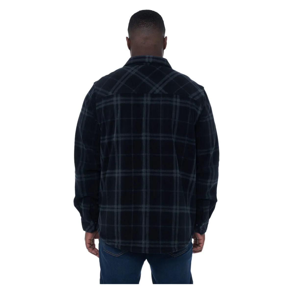 Men's Hasler Fleece Button Up Long-Sleeved Shirt