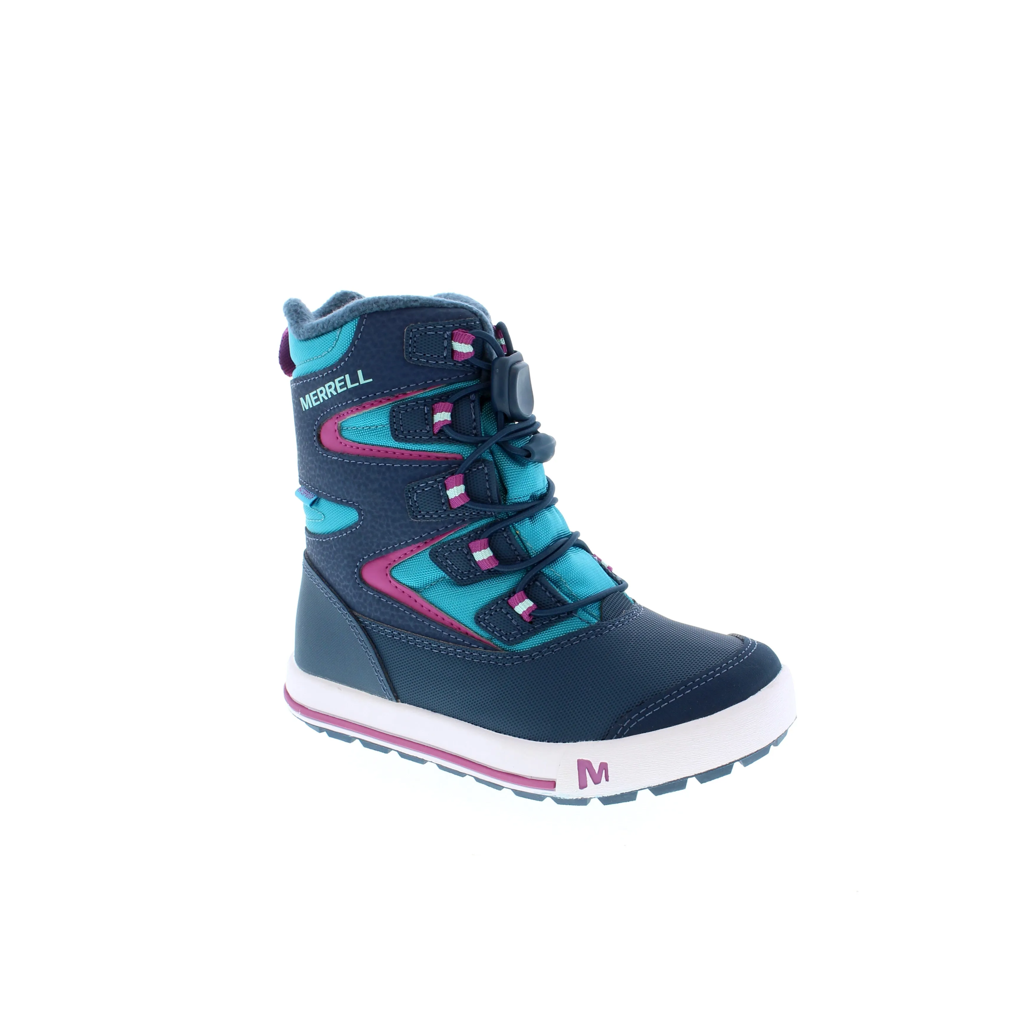 Merrell Kids Snow Bank 3.0 Waterproof - Navy/Turquoise