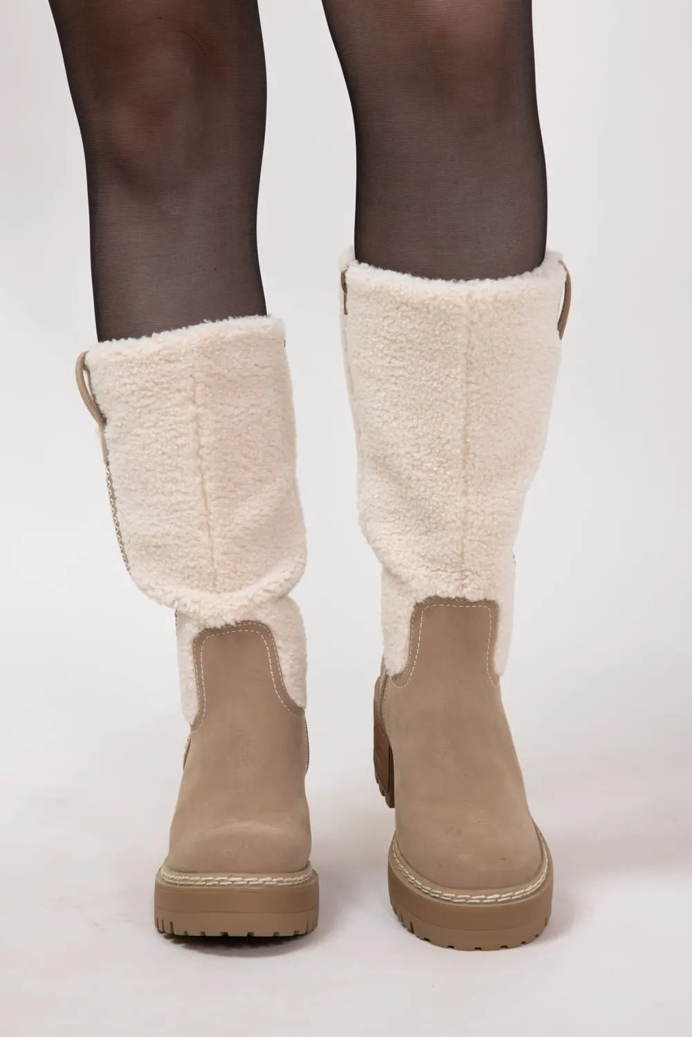 MIA Teirson Boots for Women in Stone | GS1491807SH-STONE