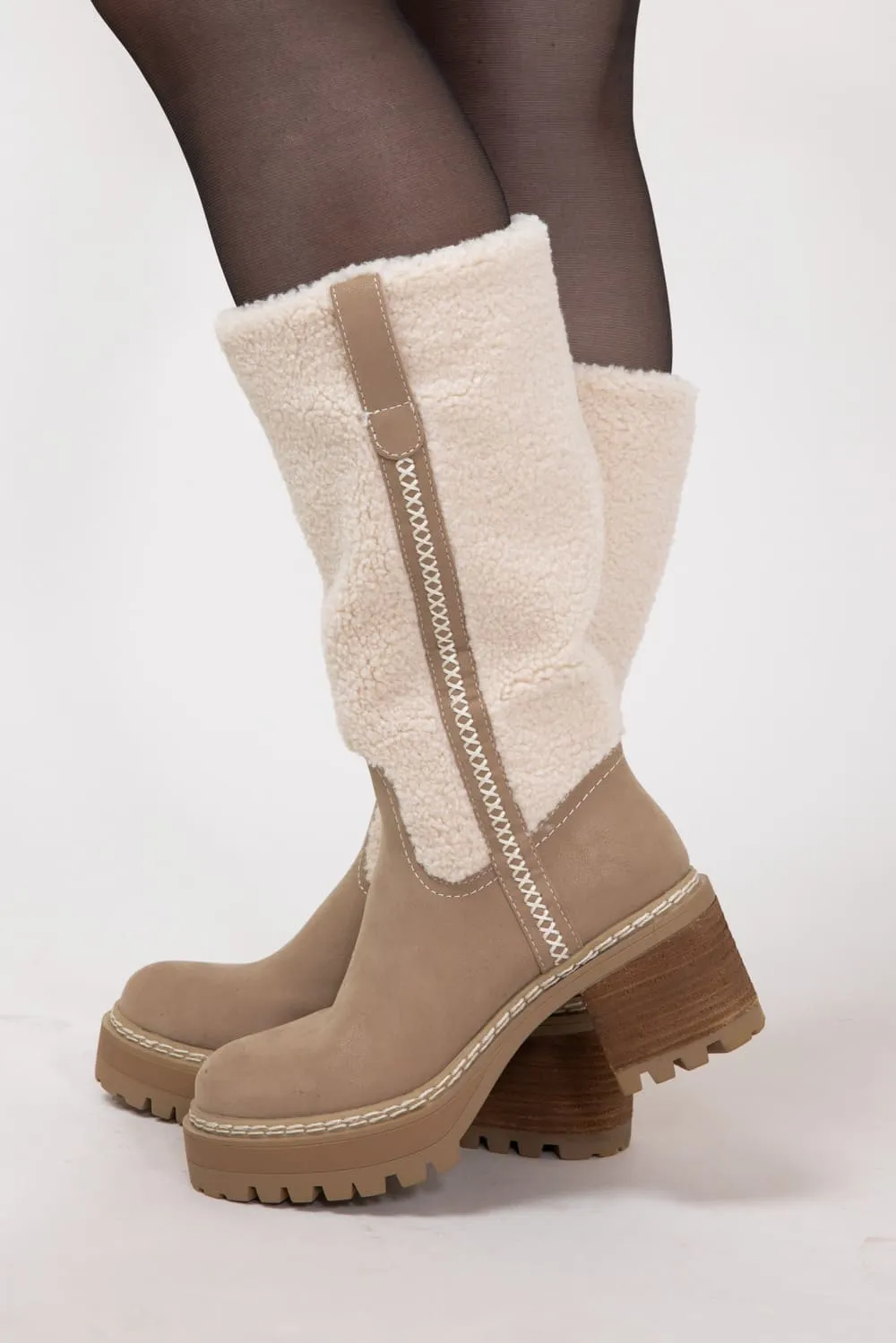 MIA Teirson Boots for Women in Stone | GS1491807SH-STONE