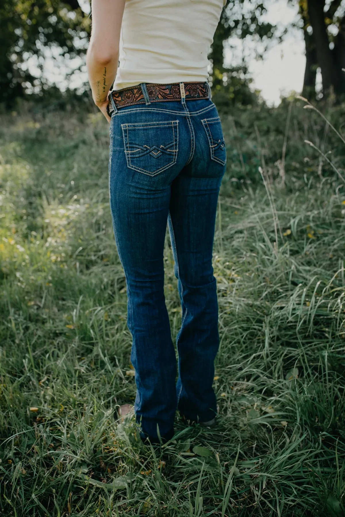 'Midnight' Perfect Rise Bootcut Jean by Ariat (Sizes 24 - 22W)