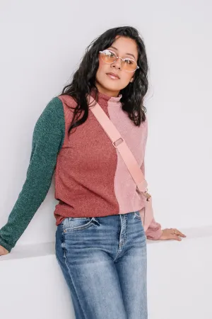 Mix Things Up Color Block Top