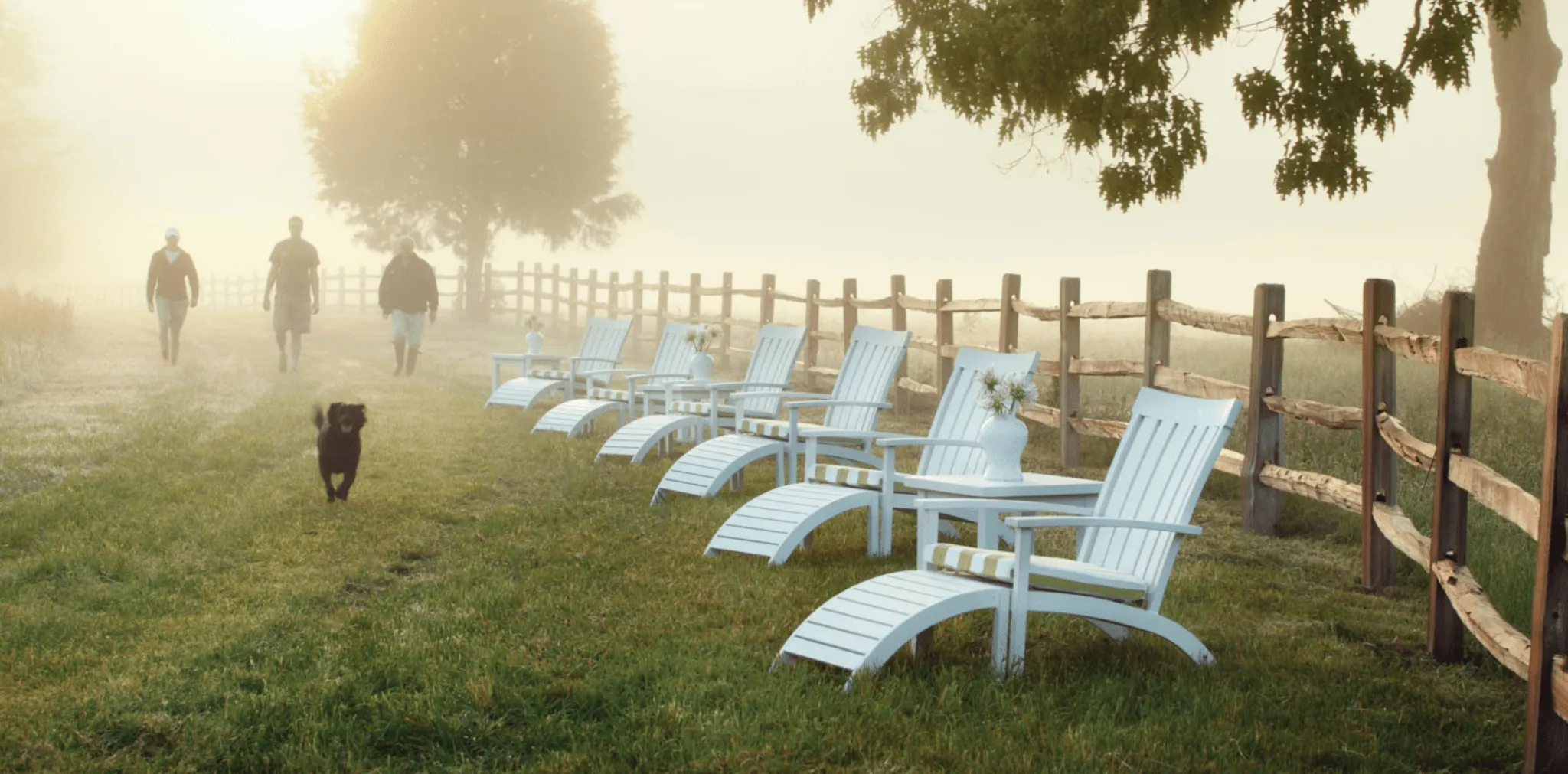 Narragansett Adirondack Chair- Wrought Aluminum in Mahogany