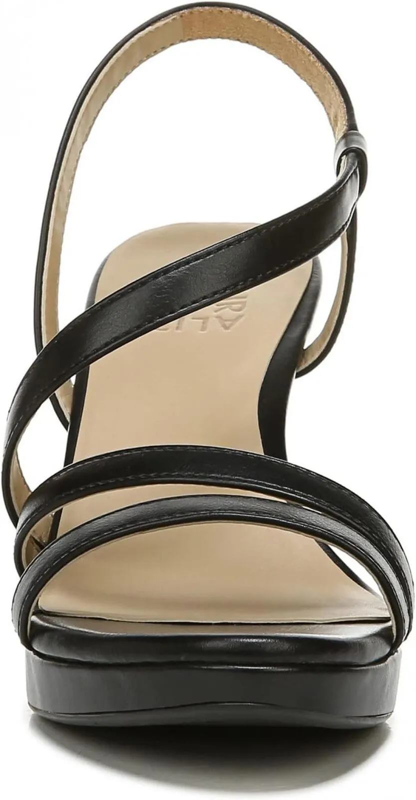 Naturalizer Womens Brenta Heeled Sandal H9892S0 Black 6.5M