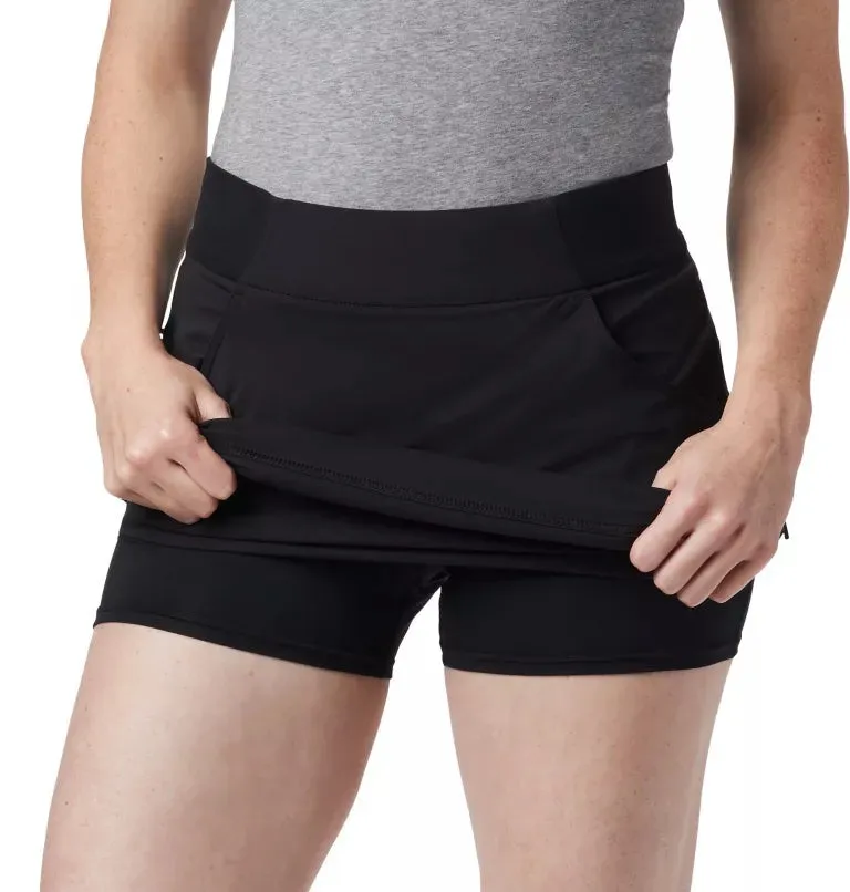 New Columbia Women's Anytime Casual Skort in Black, Sz S! Retails $60 
