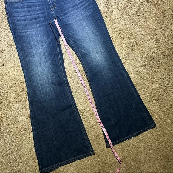 New Kancan CELESTINE MID RISE FLARE JEANS 3XL