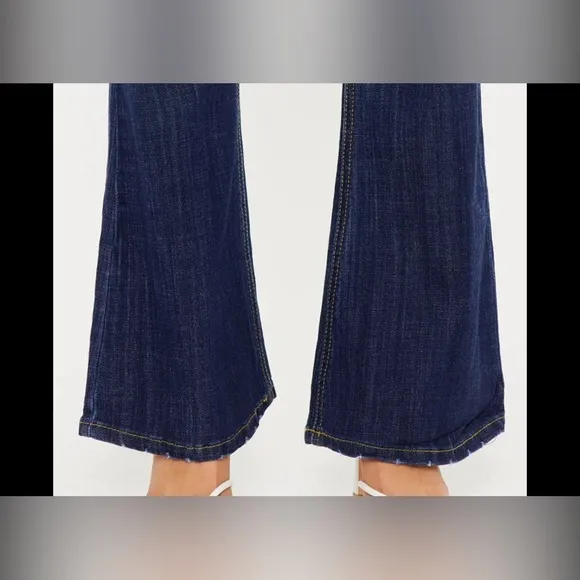 New Kancan CELESTINE MID RISE FLARE JEANS 3XL