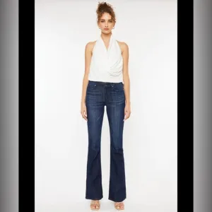 New Kancan CELESTINE MID RISE FLARE JEANS 3XL