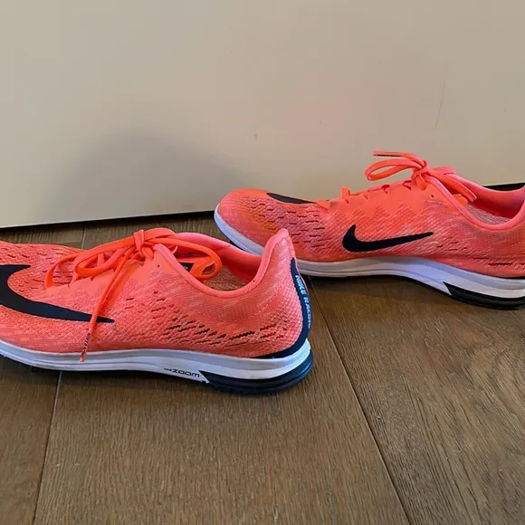 Nike racing flats with spikes