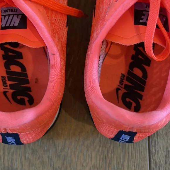 Nike racing flats with spikes