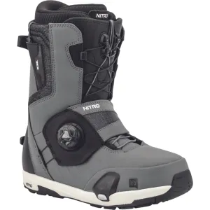 Nitro Profile Step On TLS Snowboard Boots Charcoal 2025