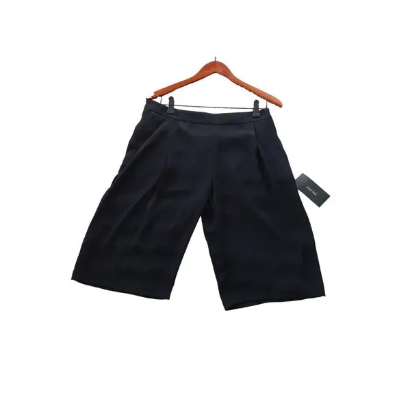 NWT Zara Basic Bermuda Black Shorts Size M Corpcore