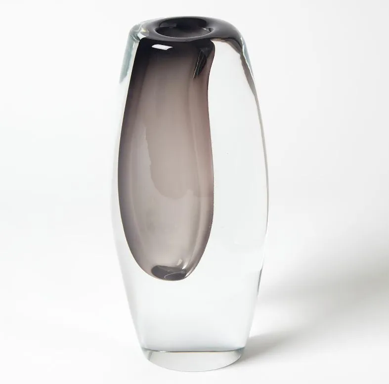 Off Set Vases, Grey - Global Views