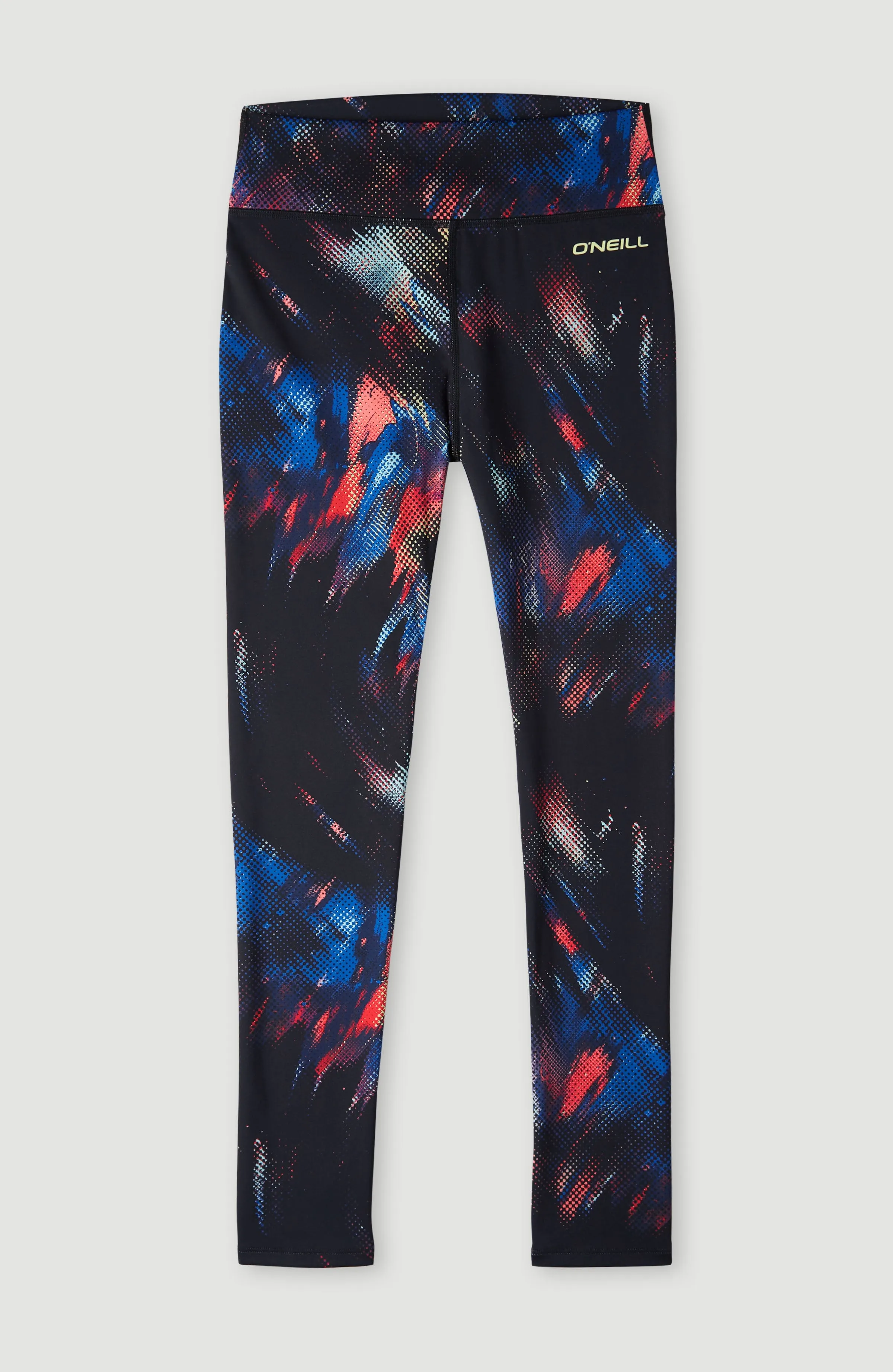 Outdoor Active High-Waist Leggings | Black Future Fade