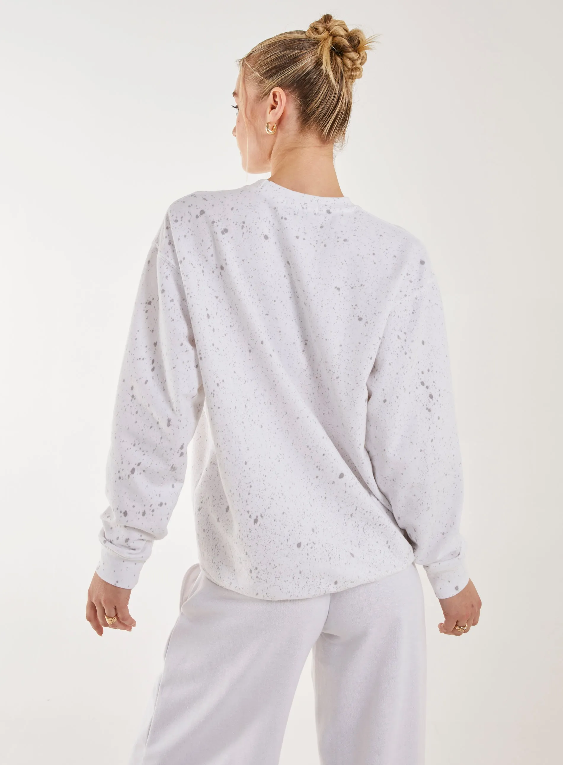 Oversized Acid Wash Sweatshirt