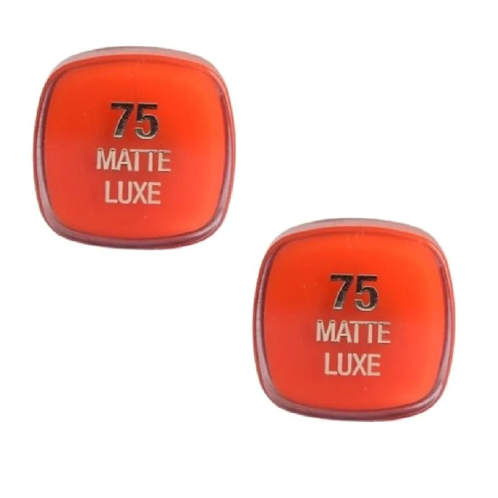 Pack of 2 Milani Color Statement Lipstick, Matte Luxe # 75