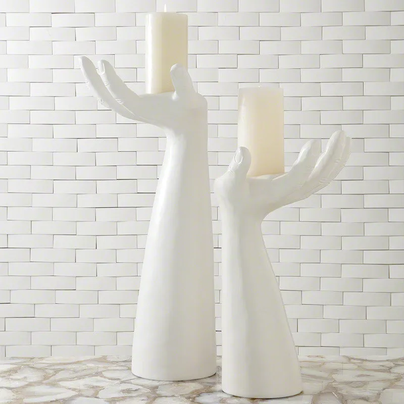 Palma Candleholder, Left - Studio A