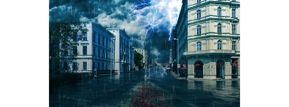 Photoshop Action Animated Raining