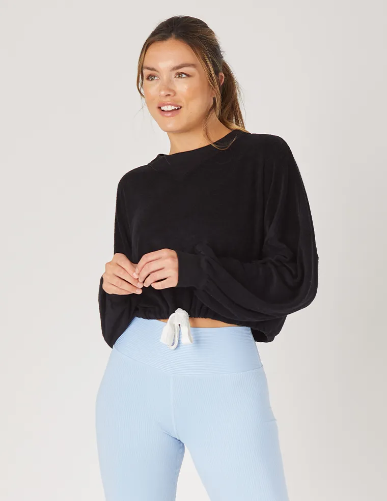 Powder Pullover: Black