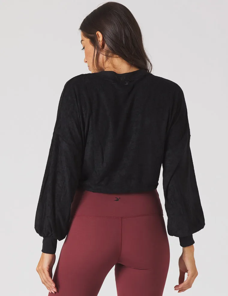 Powder Pullover: Black