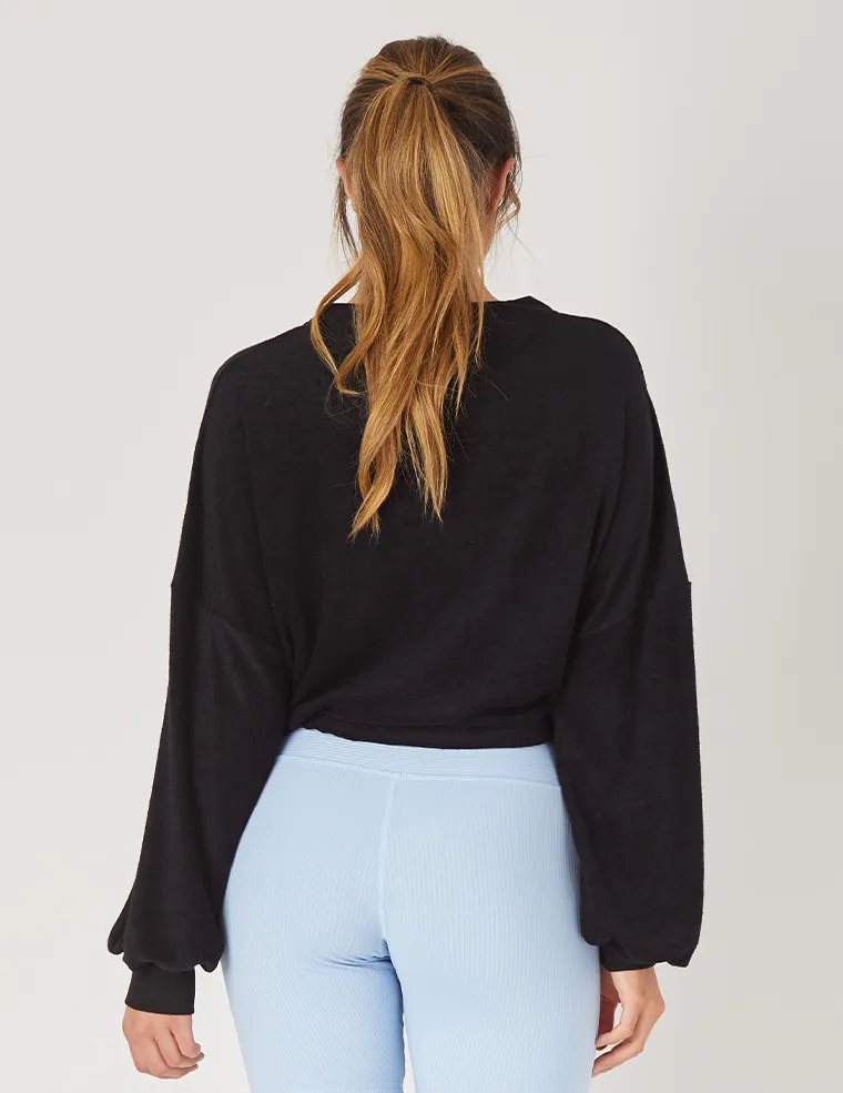 Powder Pullover: Black