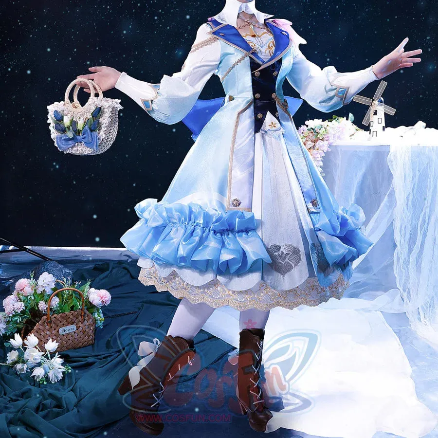 PRE-SALE Genshin Impact Kamisato Ayaka Springbloom Missive Cosplay Costume C07445  AAA