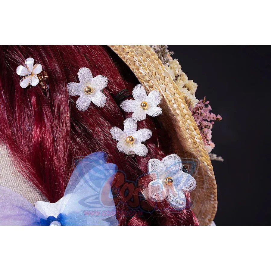 PRE-SALE Genshin Impact Kamisato Ayaka Springbloom Missive Cosplay Costume C07445  AAA