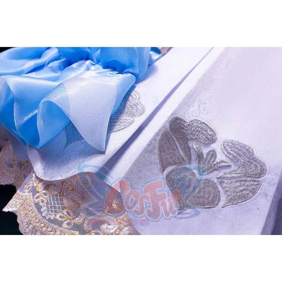 PRE-SALE Genshin Impact Kamisato Ayaka Springbloom Missive Cosplay Costume C07445  AAA