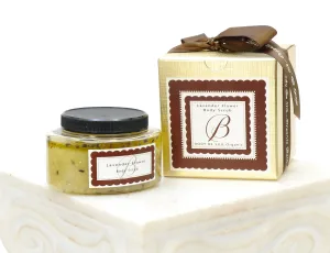 "Luxe natural Lavender Flowers Body Scrub"