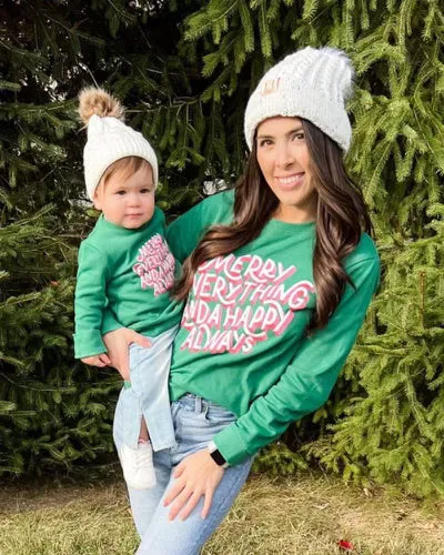 "Merry Everything & Happy Always" Sweatshirt