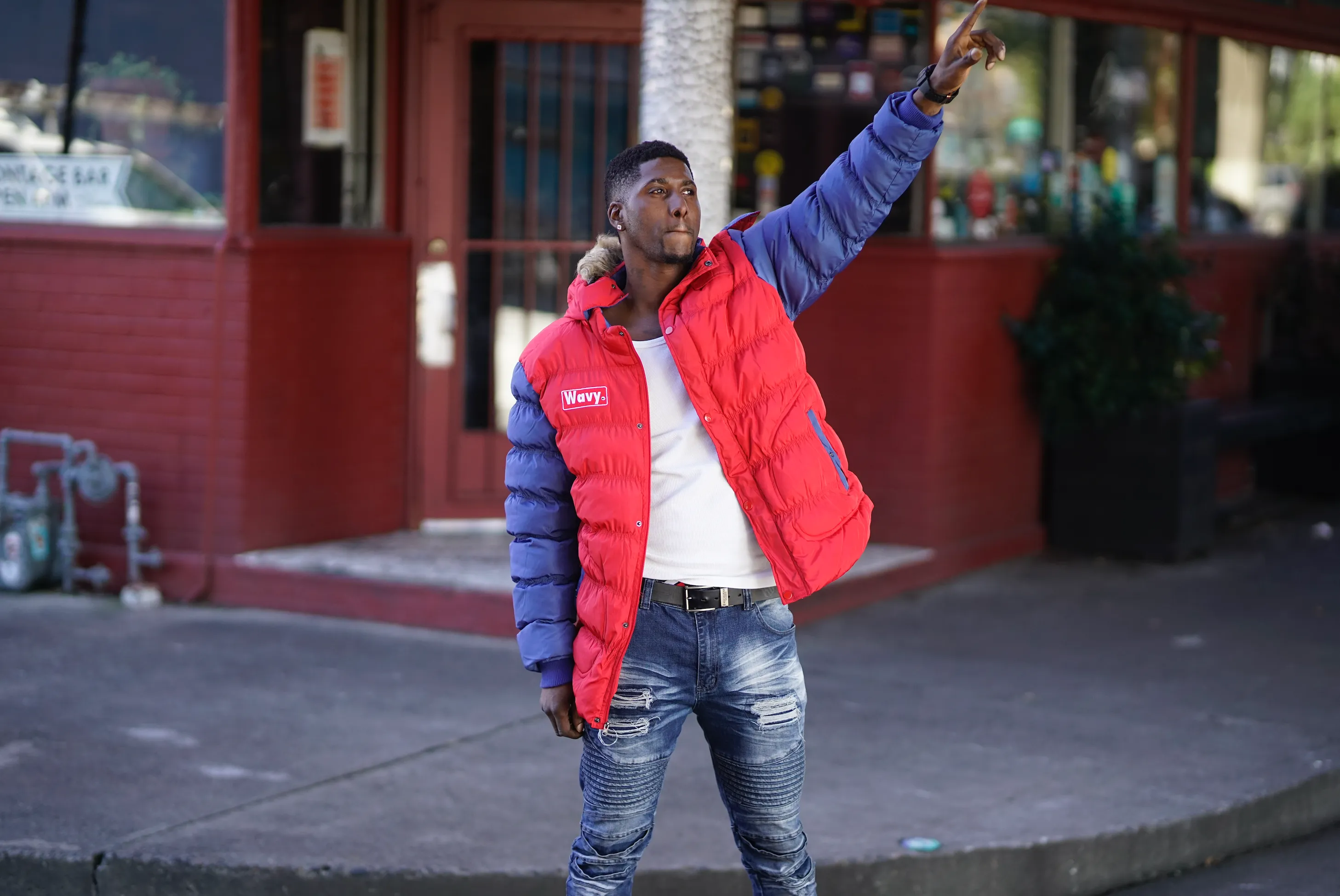 "Wavy" Coat