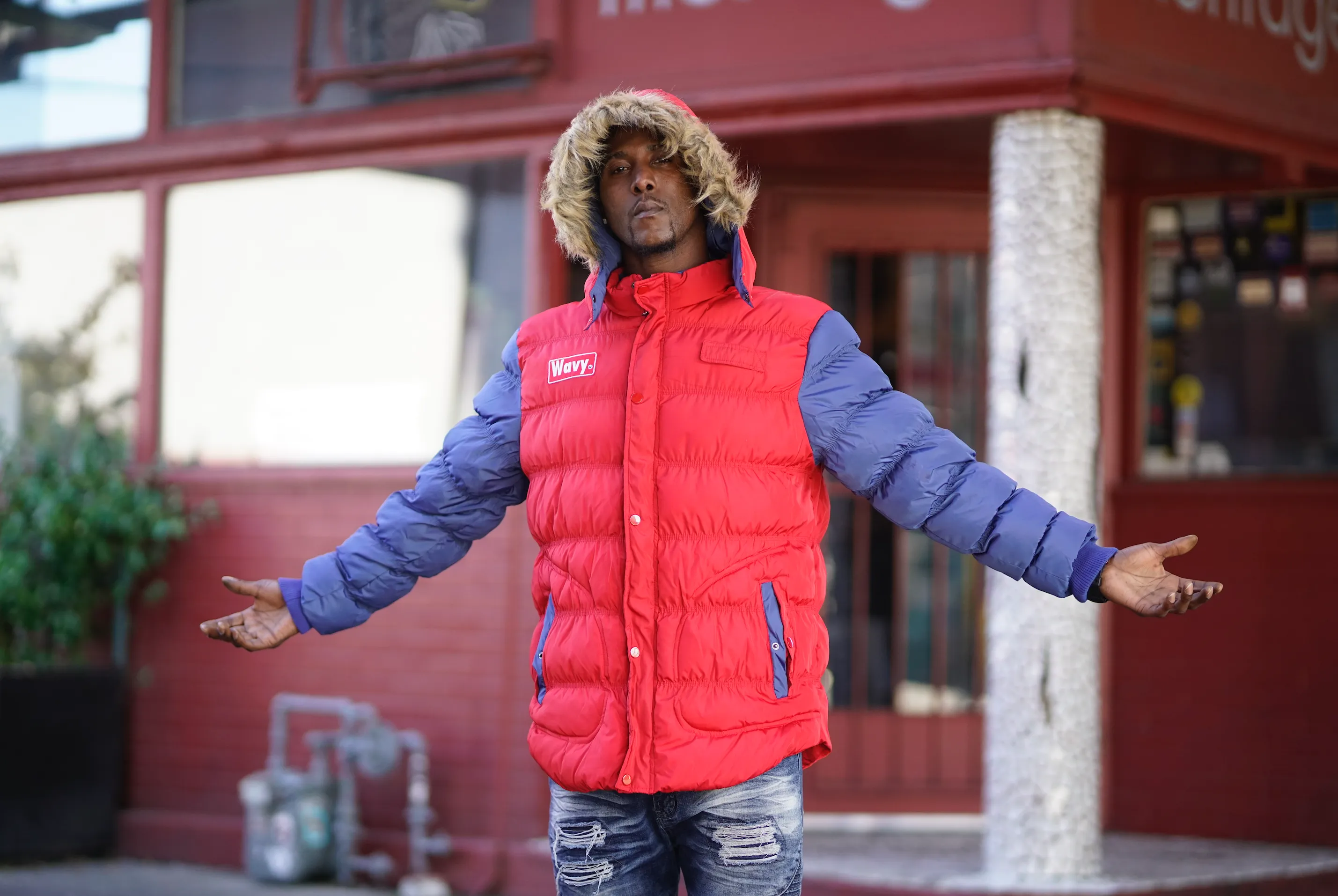 "Wavy" Coat