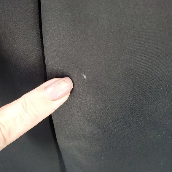 Rachel Zoe long black silk jacket