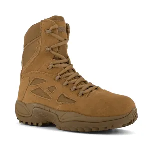 Reebok Women's Rapid Response RB 8" Comp Toe Stealth Military Boot - Coyote - RB885